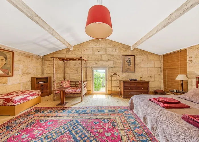 Bel En Rouge Feriehus Arveyres